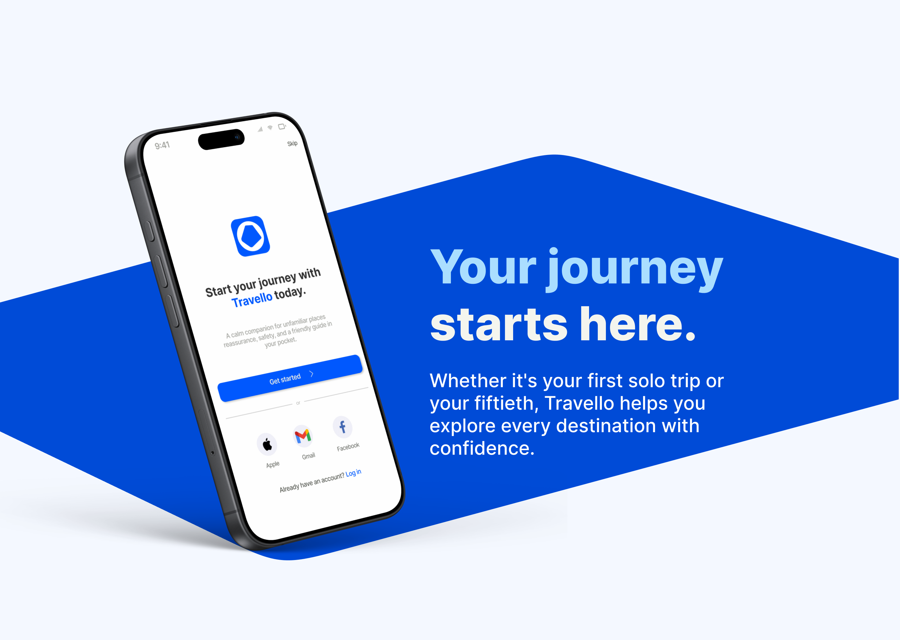 Travello onboarding introduction